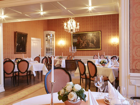 Restaurant van Hotel Schloss Wilkinghege in Münster