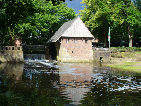 Wassermühle Haarmühle in AhausWatermolen Haarmühle in Ahaus