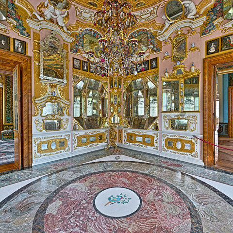 Schloss Favorite Rastatt Zimmer Marmor