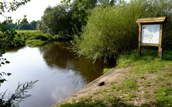 Kanu: Ein- und Ausstiegsstelle Ober Ochtenhausen
