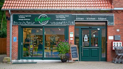 Außenansicht vom Dorfladen Bötersen