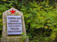 Gedenkstein auf dem Ehrenfriedhof Sowjetischer Kriegstoter in Schloß Holte-Stukenbrock