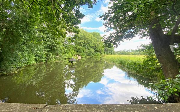 Der Wiesteblick von der Wassermühlen Stuckenborstel