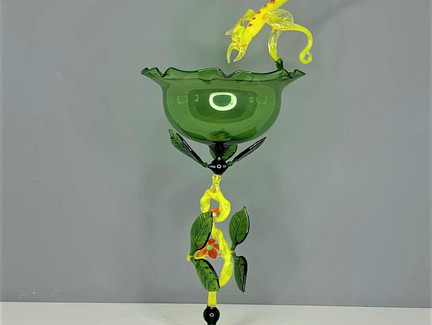Grüne Vase A. Tresselt