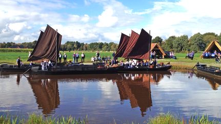 Torfschiffhafen Kreuzkuhle in der Moormetropole Gnarrenburg