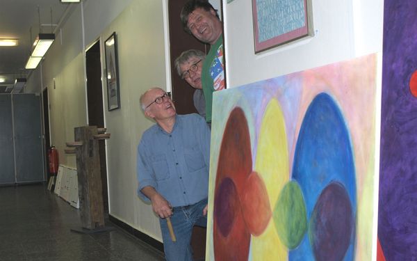 Hier wird Kunst gemacht