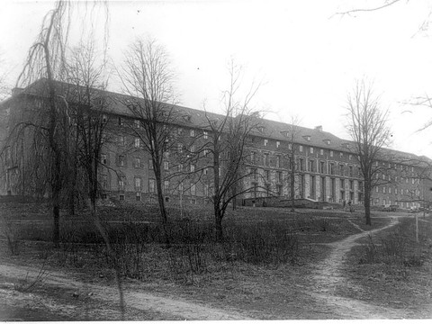 Historisches Foto Kreiskrankenhaus Waldbröl