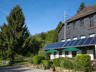 Naturfreundehaus Terrasse