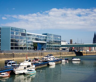 Kölner Geschäftsstelle von Microsoft Deutschland im Rheinauhafen