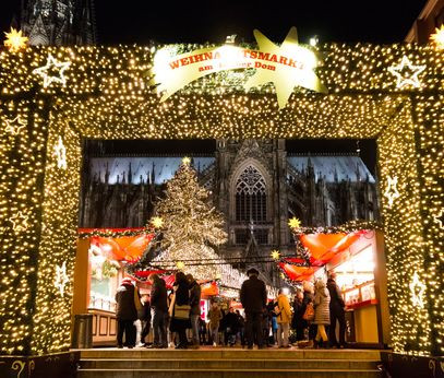 Christmas market at the Cologne Cathedral