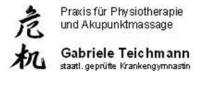 Logo "Praxis für Physiotherapie und Akupunktmassage Teichmann"