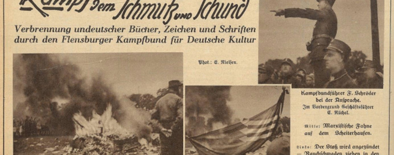 Erinnerungskultur BücherVerbrennung 30. Mai 1933