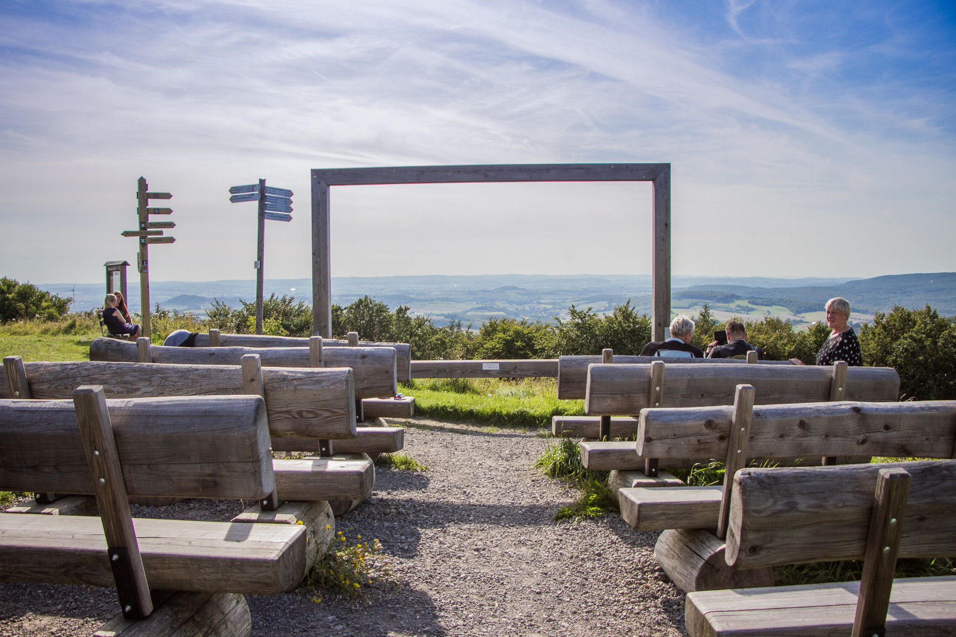 Panoramasicht Köterberg