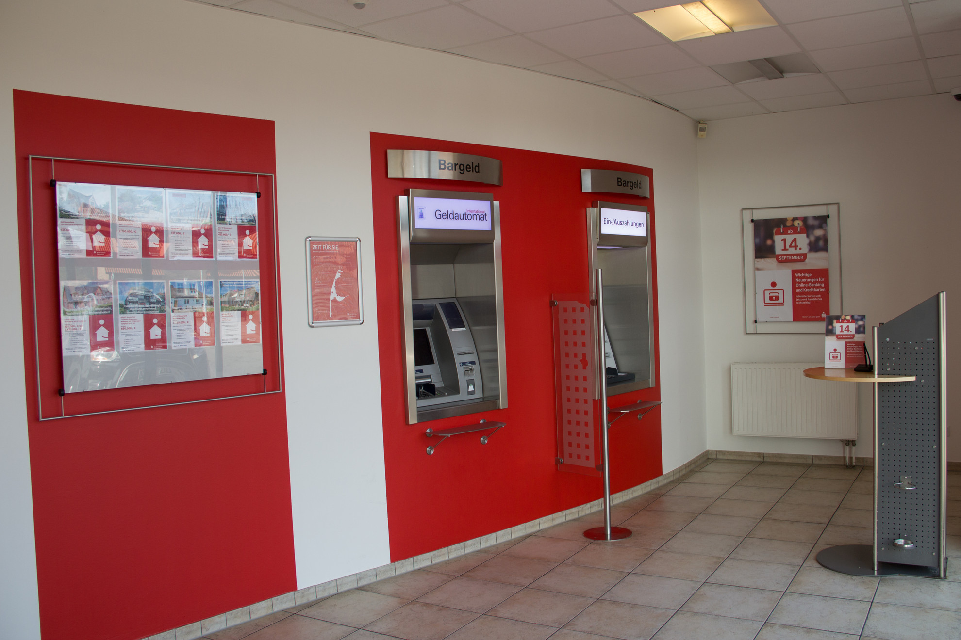 Geldautomat Nord Ostsee Sparkasse