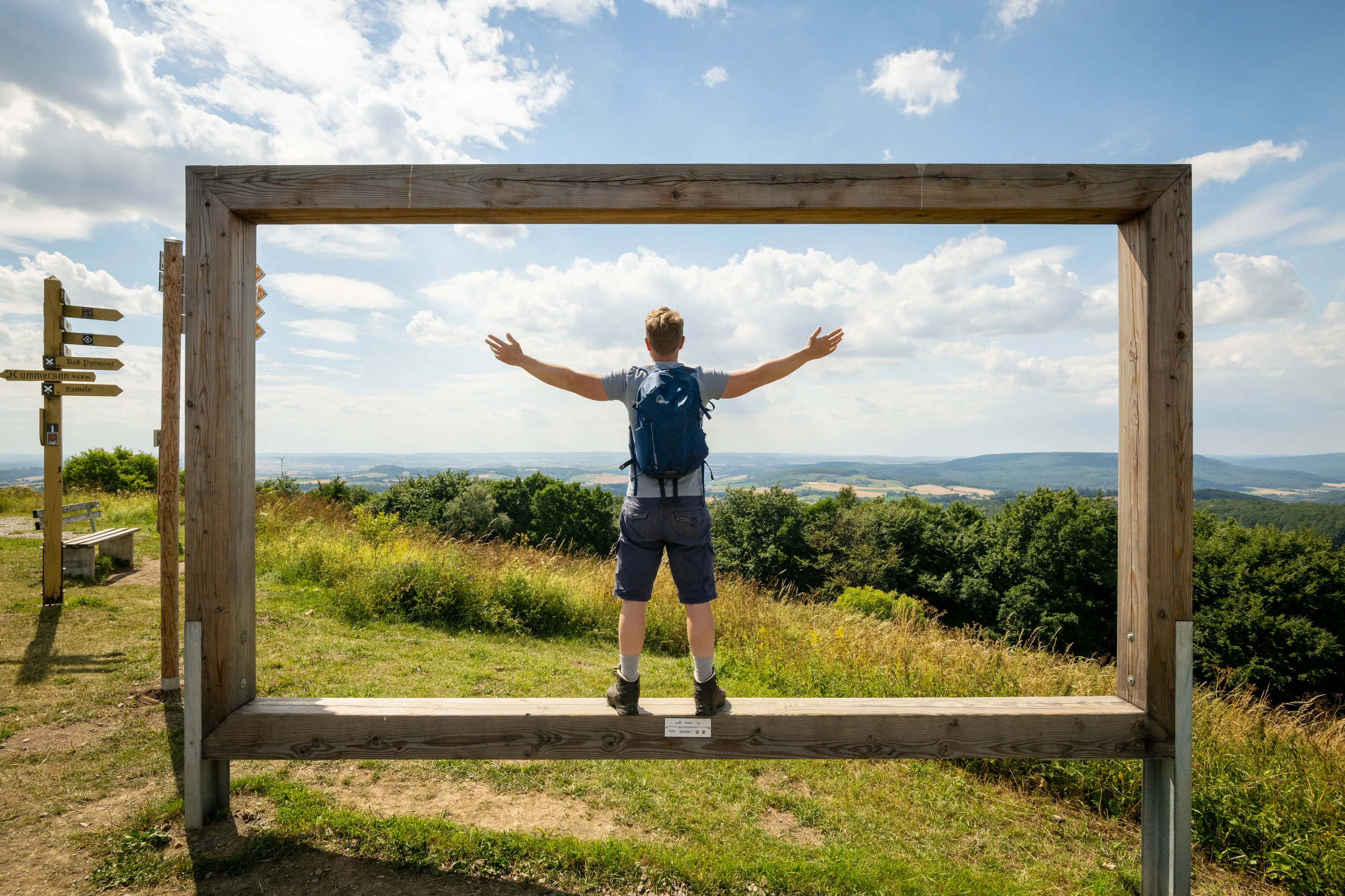 Panoramasicht Köterberg