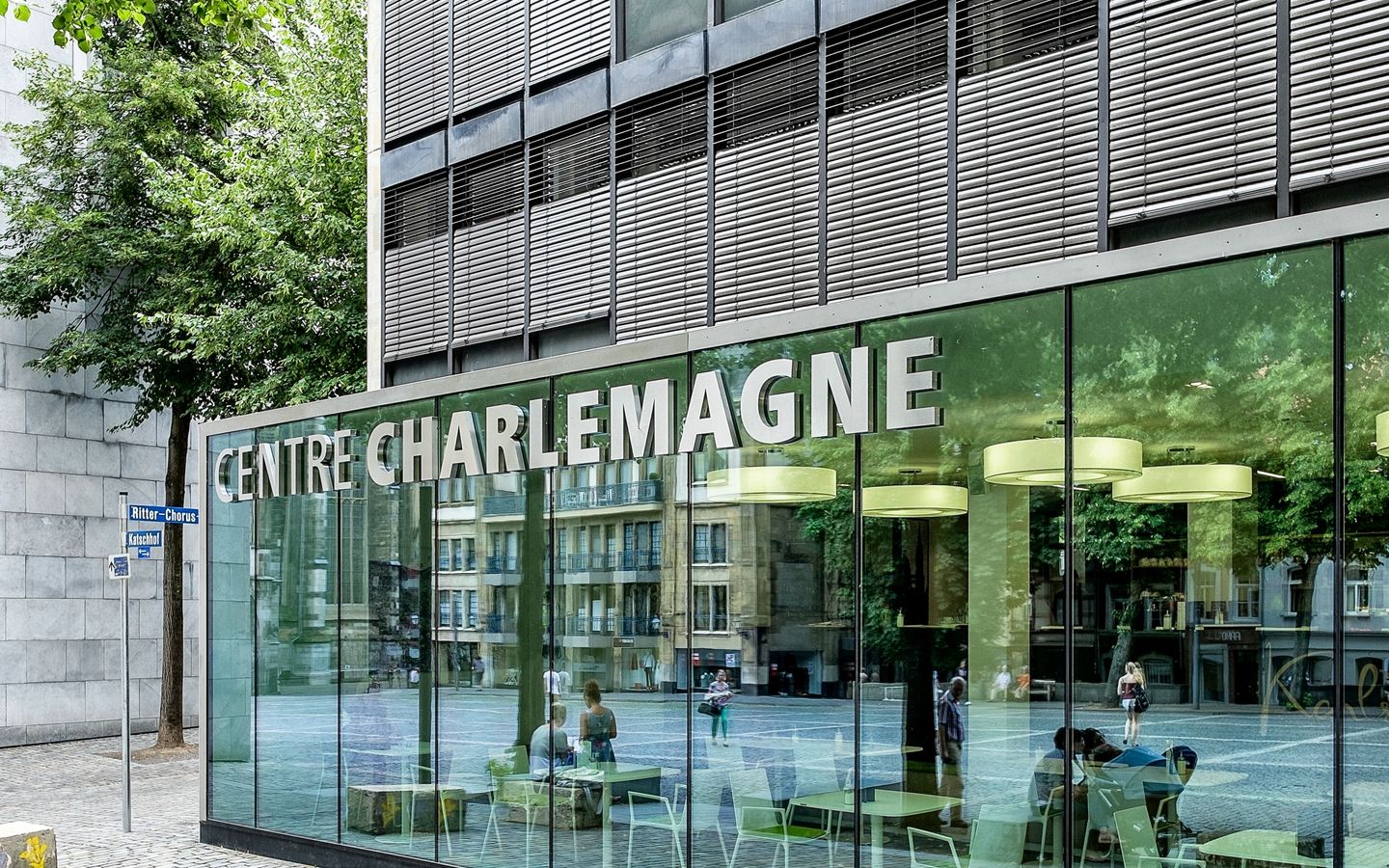 Centre Charlemagne Aussenansicht