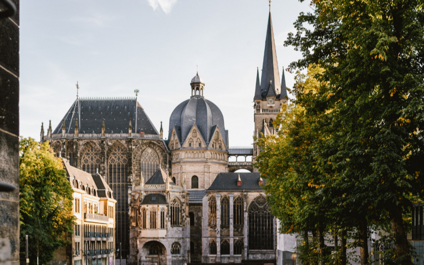 Aachener Dom vom Katschhof