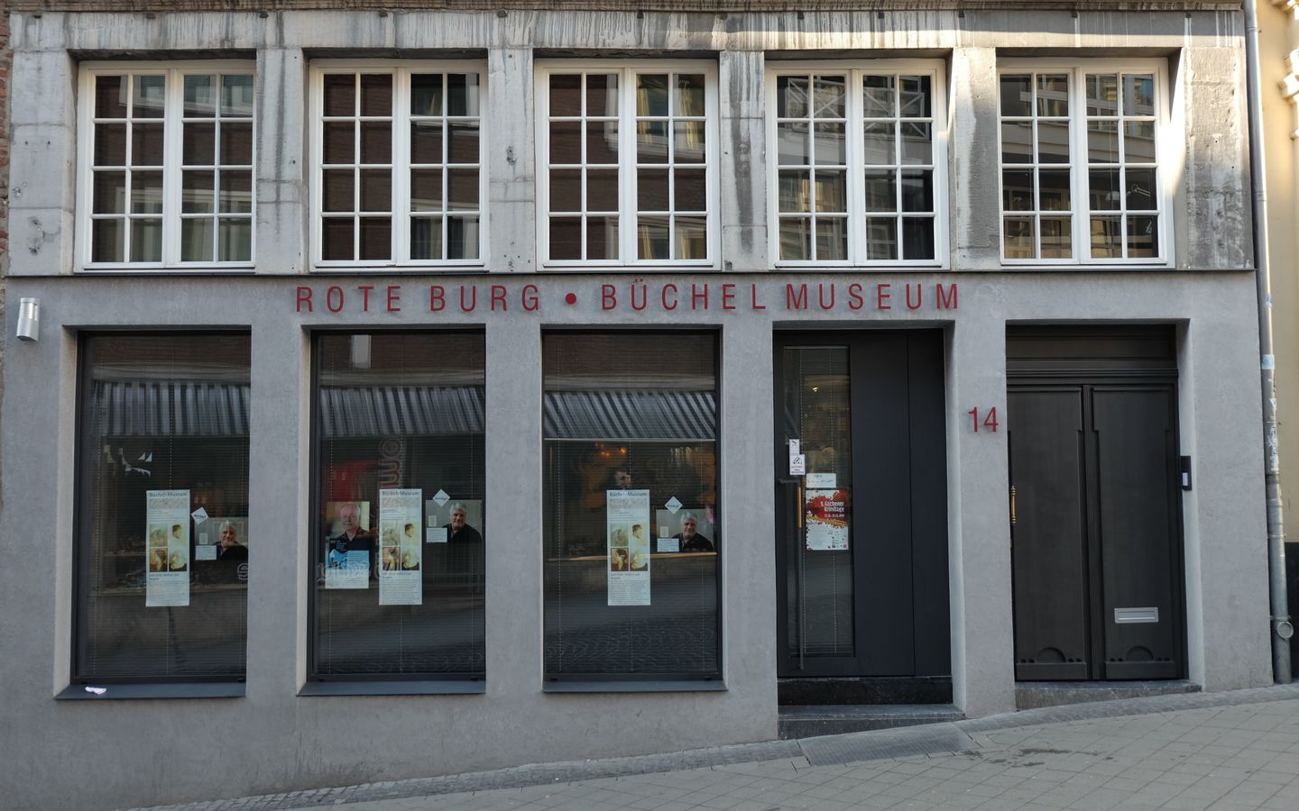 Buitenaanzicht van het Büchelmuseum
