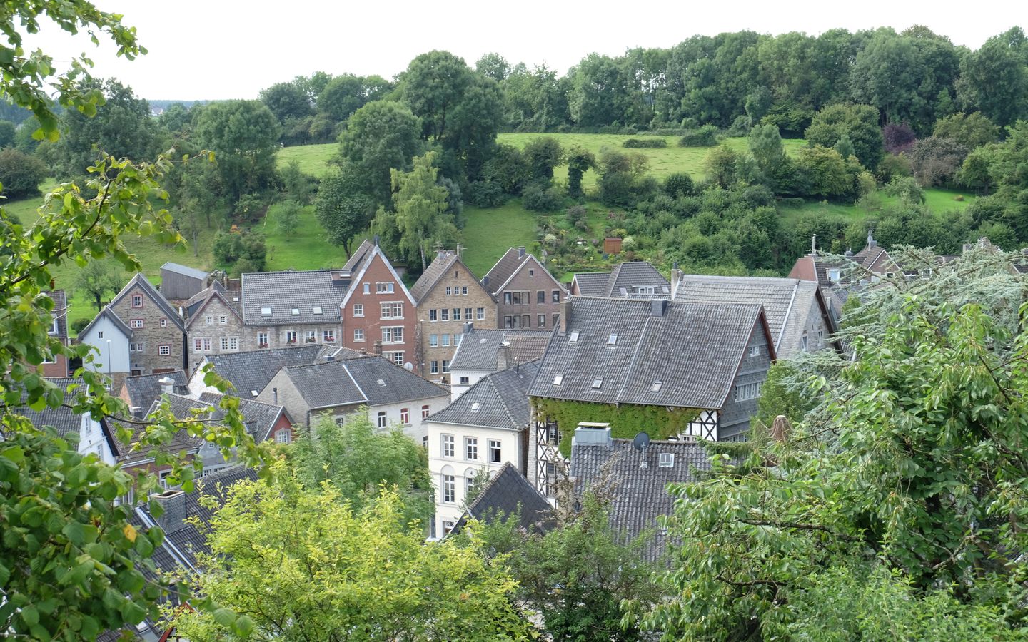 Kornelimünster von oben