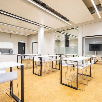 Raum Orange Foyer Ansicht