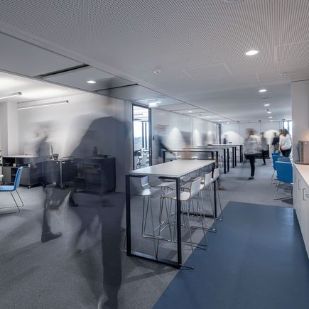 Raum Pink/Lila Foyer Ansicht