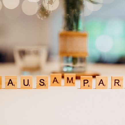 Kerres Haus am Park Nahaufnahme Scrabble