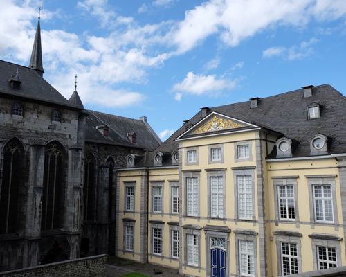 Kornelimünster Kunsthaus und St Kornelius