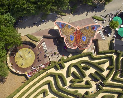 Point des trois frontières du labyrinthe