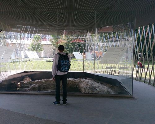 Archäologische Vitrine Aachen