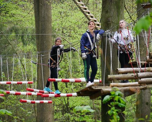 Kletterwald Jugendliche