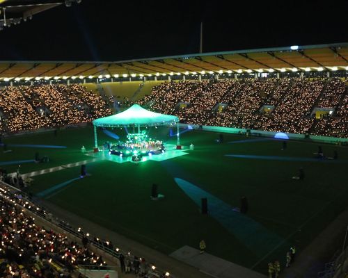 Weihnachtssingen auf dem Aachener Tivoli