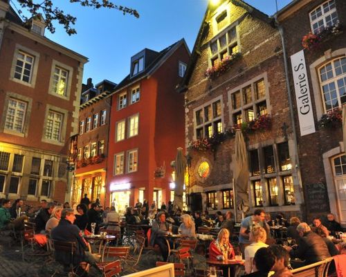 Evening stroll in Aachen