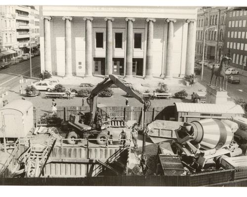 200 Jahre Theater Aachen_Baustelle auf dem Theaterplatz 1978 (c) Manfred Kistermann.jpg