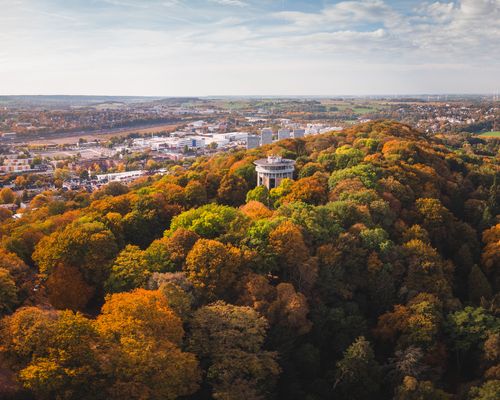 Lousberg Aachen in autumn