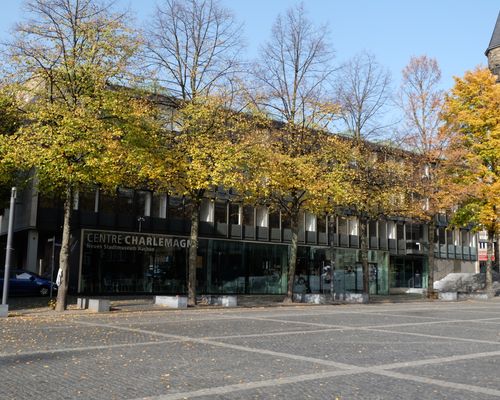Centre Charlemagne in de herfst
