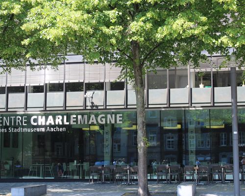 Centre Charlemagne in de zomer