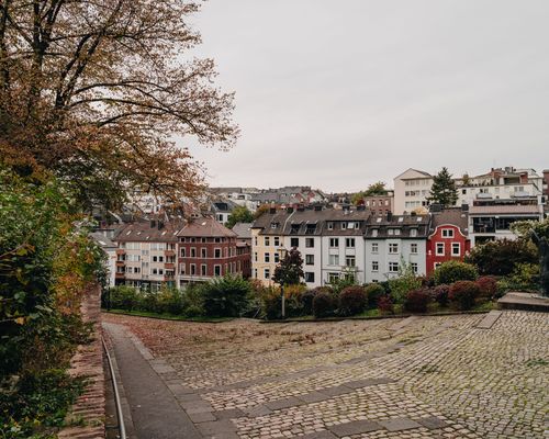 Burtscheid Häuserfassade