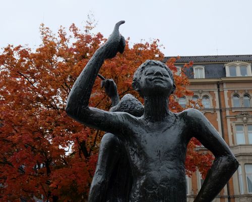 Klenkes-Denkmal Herbst