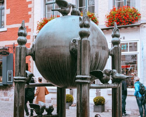 Möschebrunnen im Herbst
