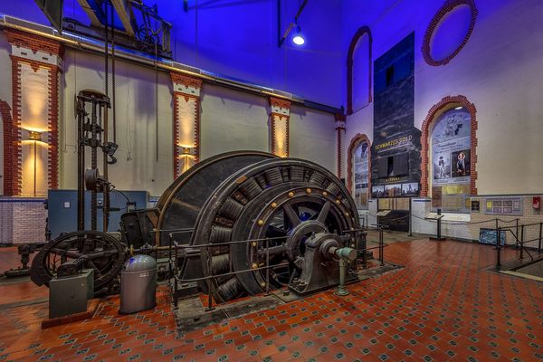 Energeticon Fördermaschinenhaus kleiner Saal Andreas Palmen